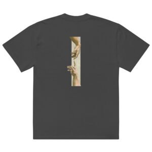 Camiseta oversize mano de DIOS