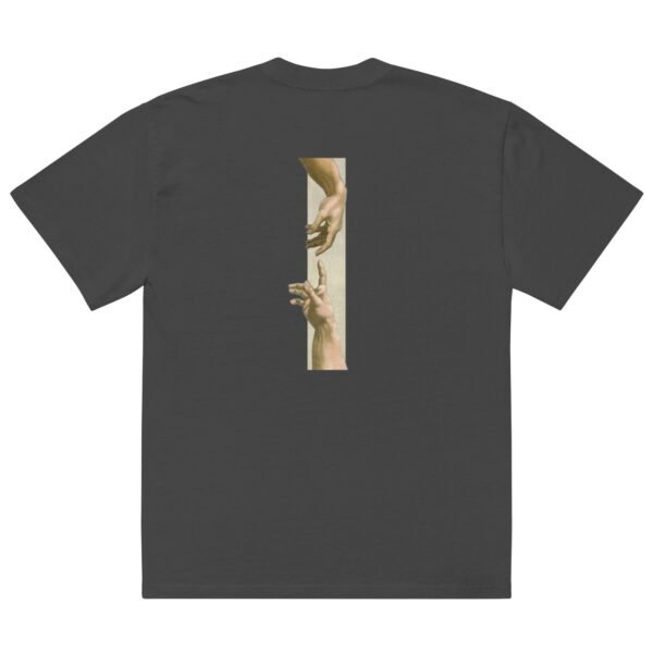 Camiseta oversize mano de DIOS