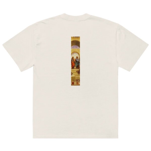 Camiseta oversize Biblioteca de Platón