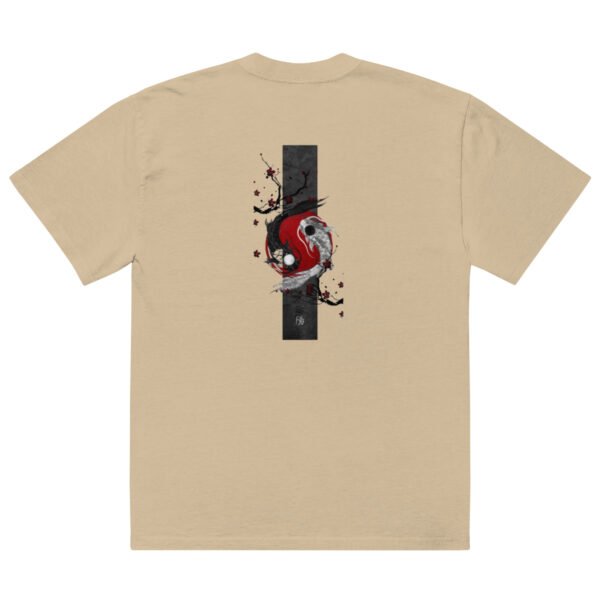 Camiseta oversize Yin Yang - Imagen 2